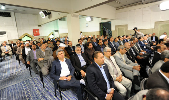 دیدار نمایندگان مجلس شورای اسلامی  با مقام معظم رهبری