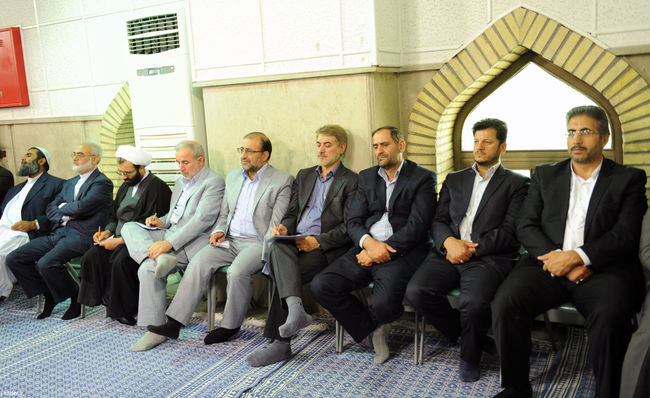 دیدار نمایندگان مجلس شورای اسلامی  با مقام معظم رهبری