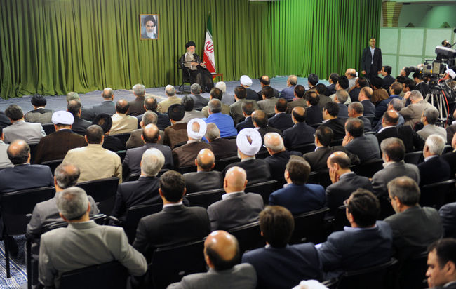 دیدار نمایندگان مجلس شورای اسلامی  با مقام معظم رهبری