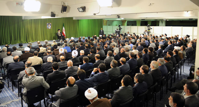 دیدار نمایندگان مجلس شورای اسلامی  با مقام معظم رهبری