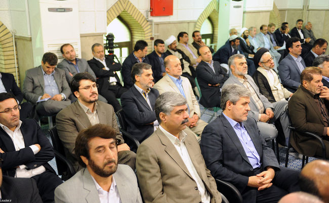 دیدار نمایندگان مجلس شورای اسلامی  با مقام معظم رهبری
