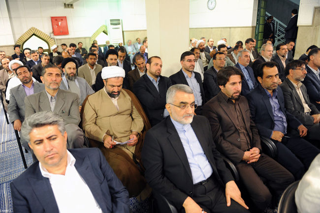 دیدار نمایندگان مجلس شورای اسلامی  با مقام معظم رهبری