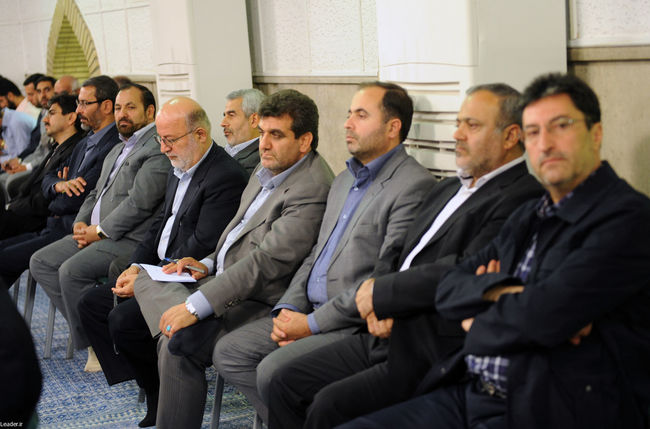 دیدار نمایندگان مجلس شورای اسلامی  با مقام معظم رهبری