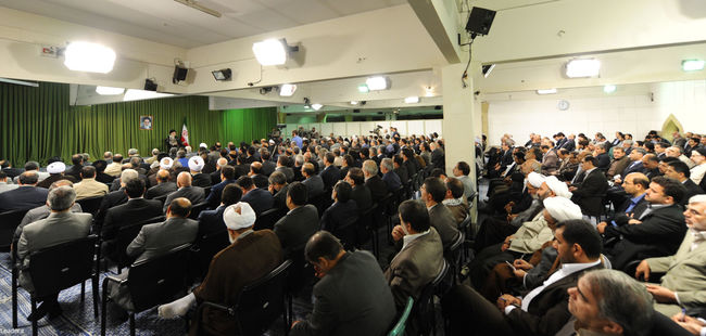 دیدار نمایندگان مجلس شورای اسلامی  با مقام معظم رهبری