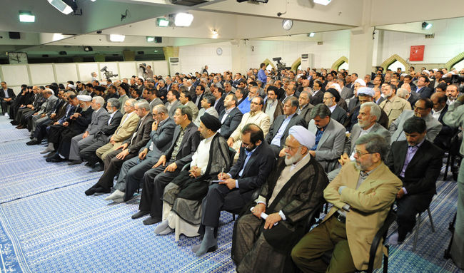 دیدار نمایندگان مجلس شورای اسلامی  با مقام معظم رهبری