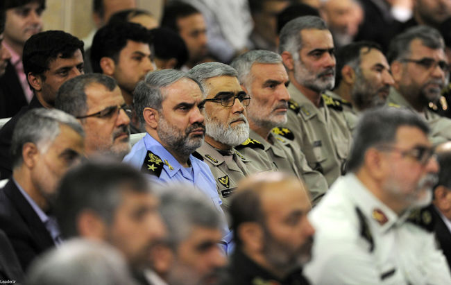دیدار روسای قوا و جمعی از مسوولان نظام