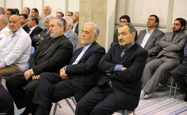 ديدار مسئولان نظام، سفيران و نمايندگان كشورهای اسلامی بمناسبت عید مبعث با مقام معظم رهبری
