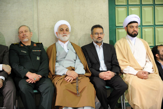 ديدار مسئولان نظام، سفيران و نمايندگان كشورهای اسلامی بمناسبت عید مبعث با مقام معظم رهبری
