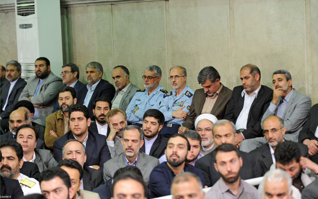 ديدار مسئولان نظام، سفيران و نمايندگان كشورهای اسلامی بمناسبت عید مبعث با مقام معظم رهبری
