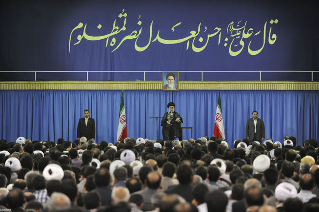 دیدار مسئولان عالی قضایی در آستانه روز قوه قضاییه با مقام معظم رهبری