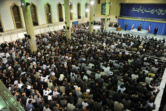 دیدار مسئولان عالی قضایی در آستانه روز قوه قضاییه با مقام معظم رهبری