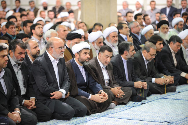 دیدار مسئولان عالی قضایی در آستانه روز قوه قضاییه با مقام معظم رهبری