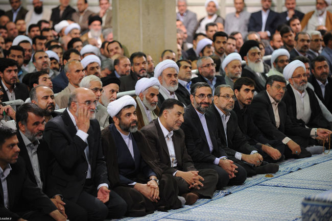 دیدار مسئولان عالی قضایی در آستانه روز قوه قضاییه با مقام معظم رهبری