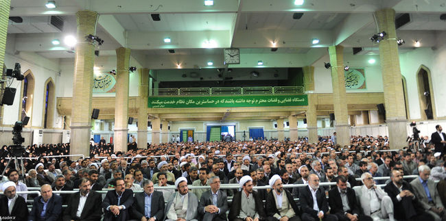 دیدار مسئولان عالی قضایی در آستانه روز قوه قضاییه با مقام معظم رهبری