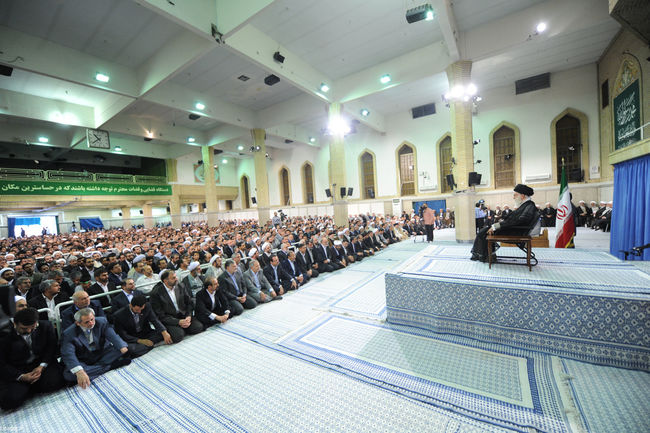دیدار مسئولان عالی قضایی در آستانه روز قوه قضاییه با مقام معظم رهبری