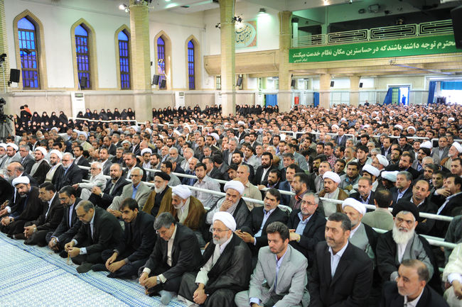 دیدار مسئولان عالی قضایی در آستانه روز قوه قضاییه با مقام معظم رهبری