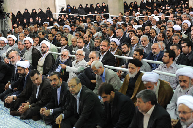 دیدار مسئولان عالی قضایی در آستانه روز قوه قضاییه با مقام معظم رهبری