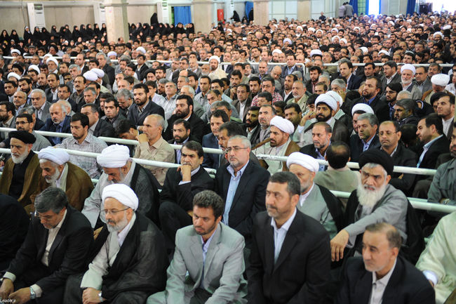 دیدار مسئولان عالی قضایی در آستانه روز قوه قضاییه با مقام معظم رهبری
