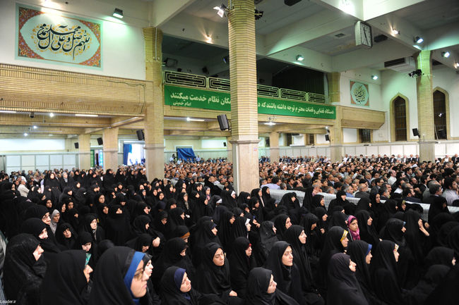دیدار مسئولان عالی قضایی در آستانه روز قوه قضاییه با مقام معظم رهبری