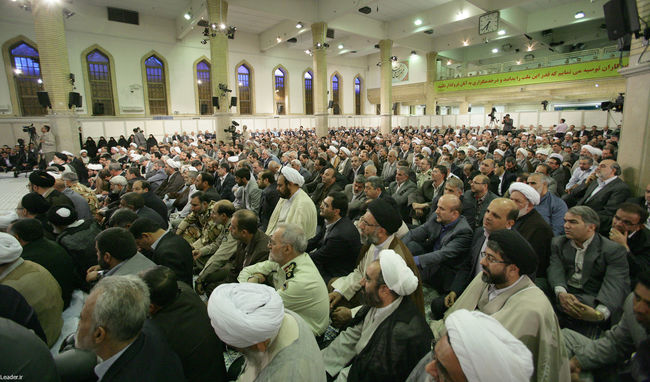 دیدار مسئولان و کارگزاران نظام با رهبر معظم انقلاب