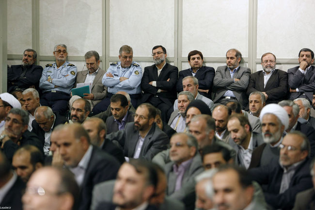 دیدار مسئولان و کارگزاران نظام با رهبر معظم انقلاب