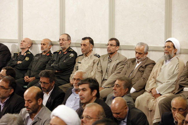 دیدار مسئولان و کارگزاران نظام با رهبر معظم انقلاب