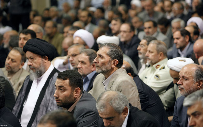 دیدار مسئولان و کارگزاران نظام با رهبر معظم انقلاب