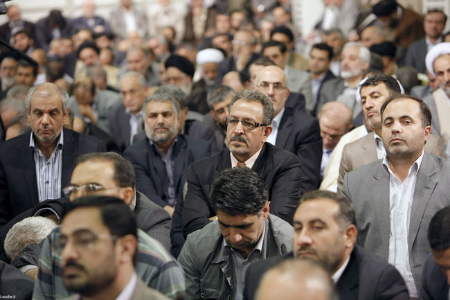 دیدار مسئولان و کارگزاران نظام با رهبر معظم انقلاب