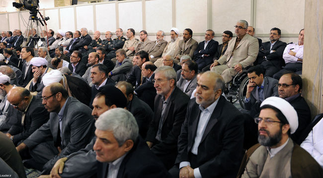 دیدار مسئولان و کارگزاران نظام با رهبر معظم انقلاب