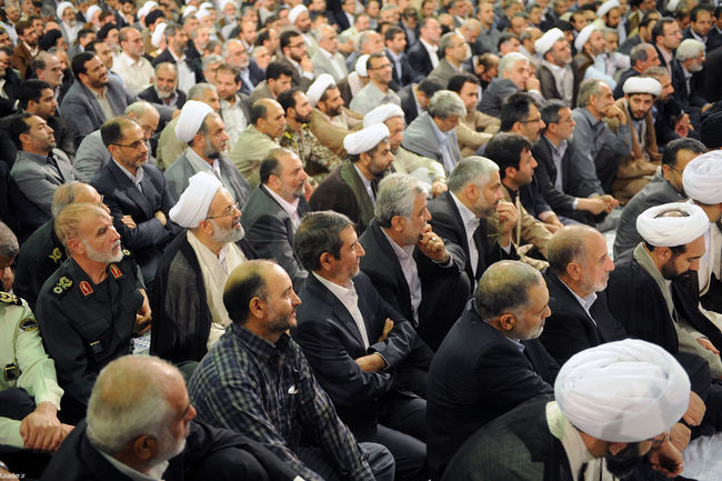 دیدار مسئولان و کارگزاران نظام با رهبر معظم انقلاب