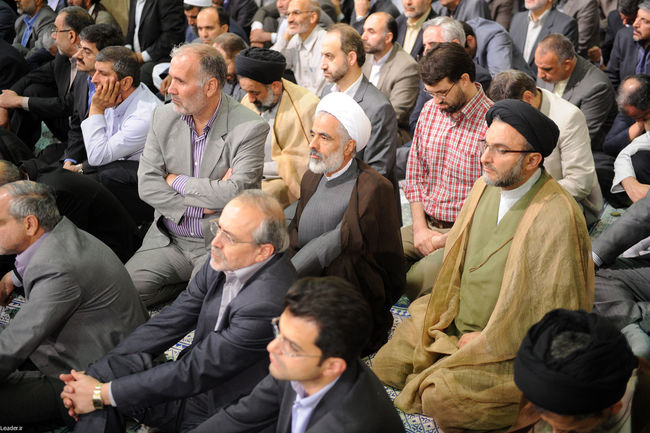 دیدار مسئولان و کارگزاران نظام با رهبر معظم انقلاب