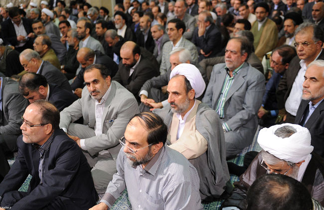 دیدار مسئولان و کارگزاران نظام با رهبر معظم انقلاب