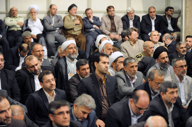 دیدار مسئولان و کارگزاران نظام با رهبر معظم انقلاب