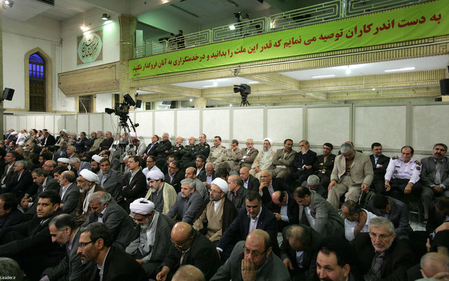 دیدار مسئولان و کارگزاران نظام با رهبر معظم انقلاب