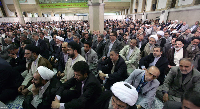 دیدار مسئولان و کارگزاران نظام با رهبر معظم انقلاب