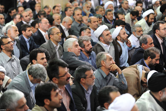 دیدار مسئولان و کارگزاران نظام با رهبر معظم انقلاب