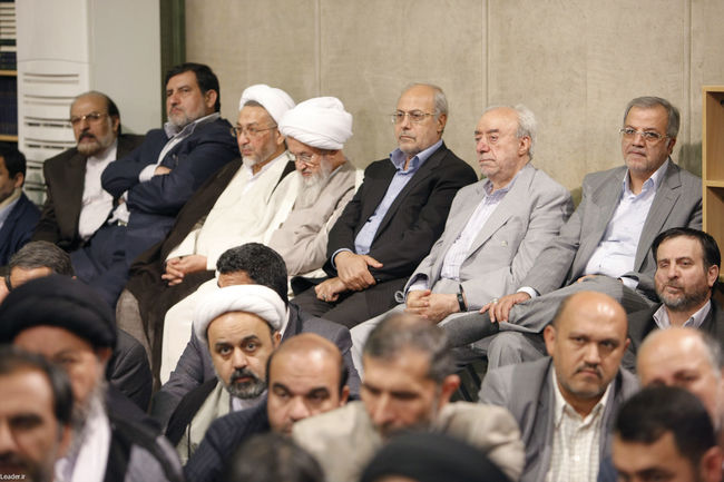 دیدار مسئولان و کارگزاران نظام با رهبر معظم انقلاب