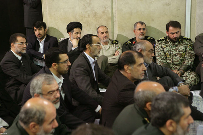 دیدار مسئولان و کارگزاران نظام با رهبر معظم انقلاب