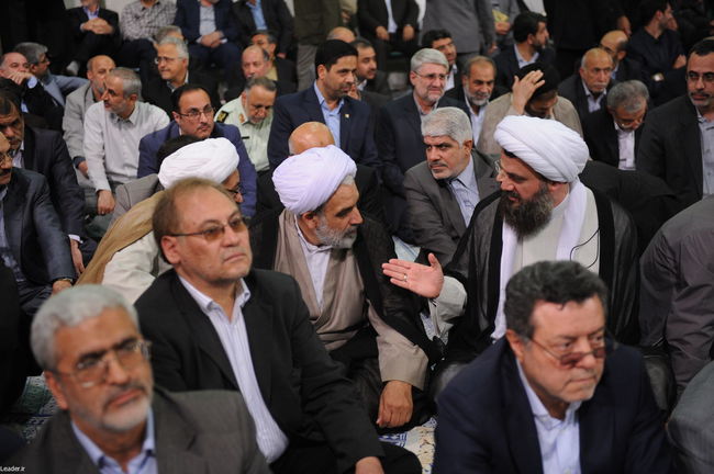 دیدار مسئولان و کارگزاران نظام با رهبر معظم انقلاب