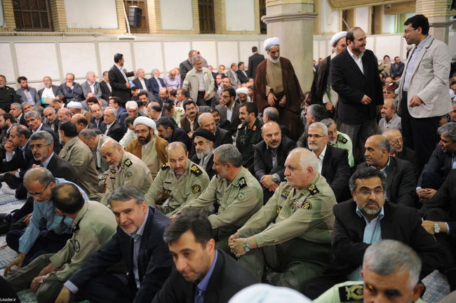 دیدار مسئولان و کارگزاران نظام با رهبر معظم انقلاب