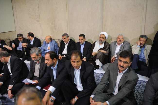 دیدار مسئولان و کارگزاران نظام با رهبر معظم انقلاب