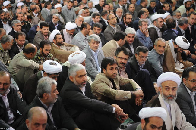 دیدار مسئولان و کارگزاران نظام با رهبر معظم انقلاب