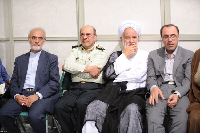 دیدار مسئولان و کارگزاران نظام با رهبر معظم انقلاب