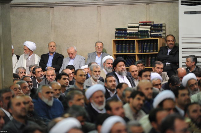 دیدار مسئولان و کارگزاران نظام با رهبر معظم انقلاب