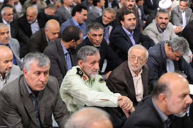 دیدار مسئولان و کارگزاران نظام با رهبر معظم انقلاب