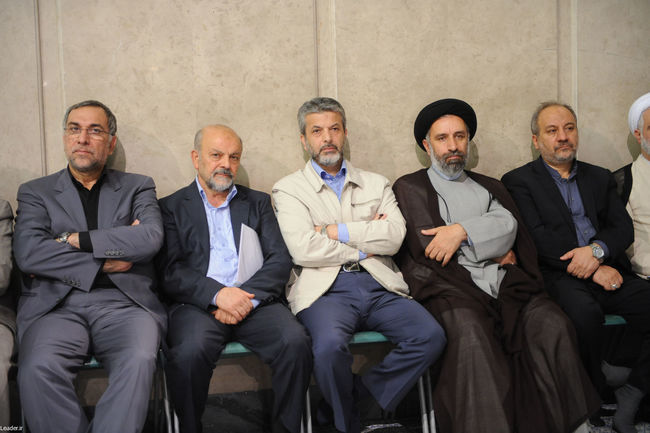 دیدار مقام معظم رهبری با دانشجویان