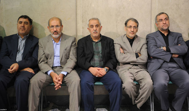 دیدار مقام معظم رهبری با دانشجویان