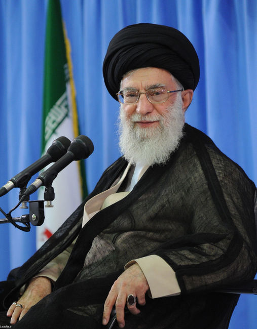 دیدار مقام معظم رهبری با دانشجویان