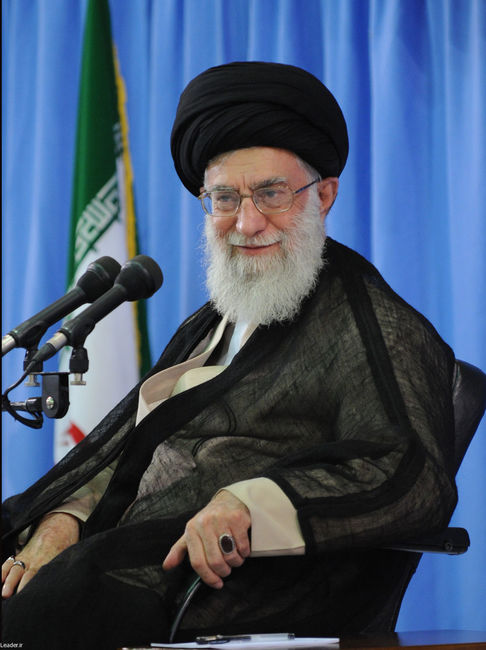 دیدار مقام معظم رهبری با دانشجویان