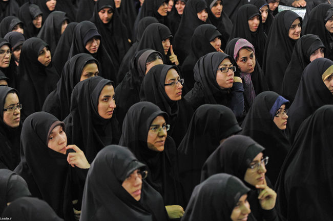 دیدار مقام معظم رهبری با دانشجویان